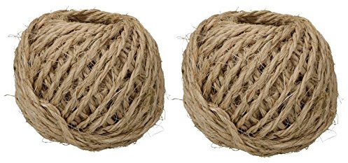 200 mètres de la Ficelle sisal Jute 2,5 mm chaîne à Billes pour des Objets