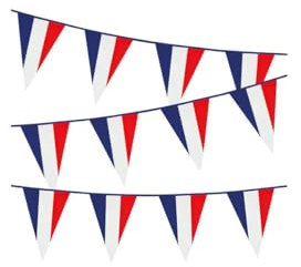 DISBACANAL Guirlande fanions France 10m