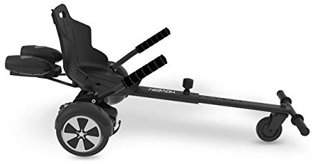 Hover-1 Falcon-1 Buggy Attachment | Turbo LED Lights, Compatible with All 6.5 & 8 Hoverboards, Hand-Operated Rear Wheel Control, Adjustable Frame, Easy Install