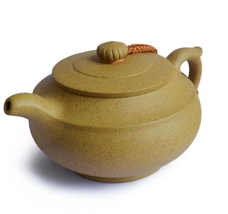 Tetera 320 ml Chino Yixing Clay Huangduan Zisha Classic grande agujero