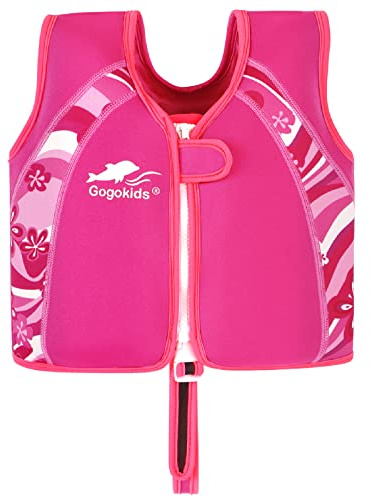 Schwimmweste Kinder aus Neopren, Schwimmjacke Schwimmlernweste für Jungen Mädchen Schwimmen Badeanzug Schwimmende Bademode Schwimmweste Baby