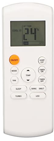 Telecomando di Ricambio per Condizionatore D'Aria, Telecomando Universale per Aria Condizionata per MrCool, per FRIMEC, per Olimpia Splendid, per ECOXTOSHIBA, ecc.