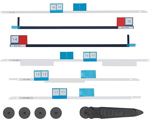 Boloest LCD Display Bildschirm Klebestreifen Aufkleber Ersatzband Professionelles Reparaturset Kompatibel mit iMac 27 Zoll A1419 Retiona 2012-2015 (mit Öffnungswerkzeug)