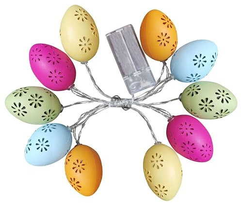 Osteranhänger Ostereier zum Aufhängen Osterdeko in schönen leuchtenden Farben Dekorative Eier-Ornamente Baumschmuck Osterstrauchdeko perfekte Osterdeko und Frühlingsdeko