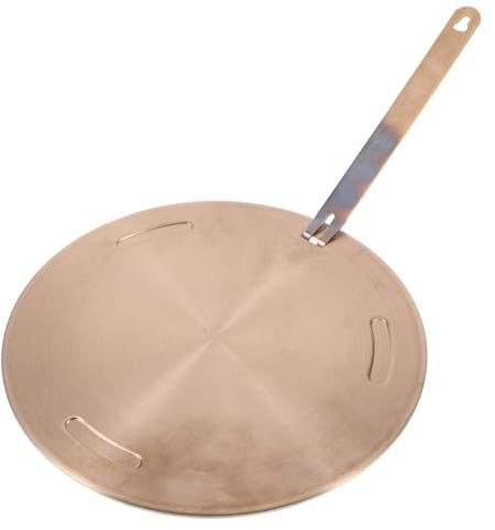 Plaque de Transfert Thermique pour Induction 1 Set en Acier Inoxydable | Alliage D’aluminium, Protège les Mains des Brûlures, Cuisine et Cuisson