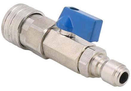 JISADER High Pressure Washer Ball Valve Kit Pressure Washer Fittings Stainless Steel for Car Wash, 3 8in
