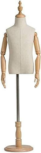 WYRMB Männliche Schaufensterpuppe Zum Nähen Von Puppen, Ganzkörper-Schneiderbüste, Schneiderbüste, Schaufensterpuppe, Professionelle Schneiderpuppen Für Kinder, Für D, A, Klein, A-Klein