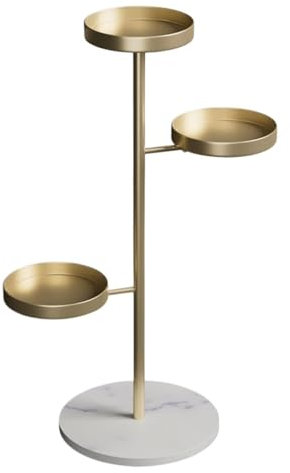 Pflanzenständer aus Metall, Blumenregal, für drinnen und draußen, Garten, Bonsai-Topfhalter für Balkon, Terrasse, Blumenbank, Ständer, Regal, Ständer