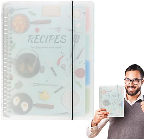 Blanko-Kochbuch-Notizbuch,Rezept-Notizbuch leer,Blanko-Rezeptjournal mit Hardcover zum Eintragen Ihrer eigenen Rezepte | Persönliches leeres Rezeptbuch, dicke leere Seiten für den Koch, um ein eigenes