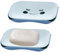 OUDQFCJ Jabonera de diseño antideslizante, jabonera, jabonera, jabonera, caja de jabón, para baño, esponjas de cocina, accesorios de ducha, almacenamiento