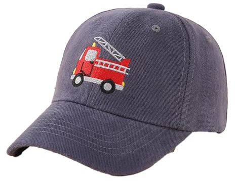 TUANMOZI Cap Kinder Jungen Trucker Cap Unisex Mädchen Baseballcap 100% Baumwolle Kappe Sonnenschutz Outdoor Baseball Caps für Jungen Mädchen