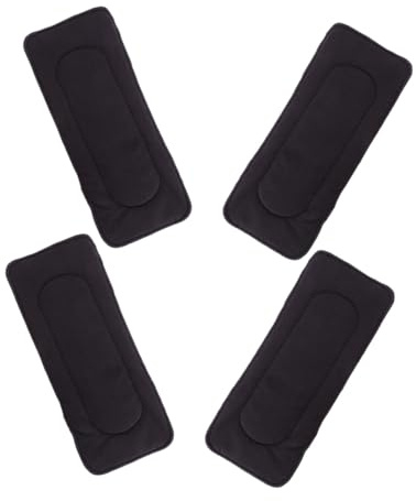 BESPORTBLE 4pièces Couches Lavables Réutilisables Pour Garçon Fille Inserts à Couches Hautement Absorbants Lavables Rechange Douceur Et Confort