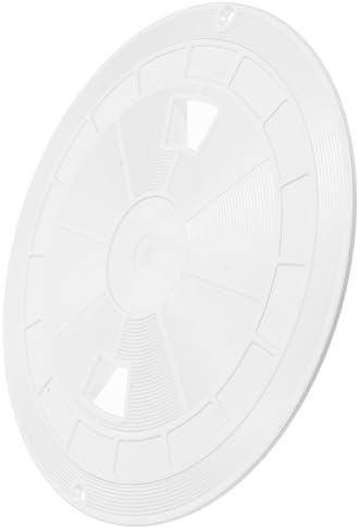 SHINEOFI Tapa de Skimmer Piscina Redonda Abs Resistente para Repuesto Piscinas Subterráneas Mantenimiento y Seguridad
