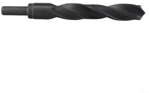 HSS-Bohrer, 12 mm, 35 mm Länge mit 1/2-Zoll-Schaft, entworfen für Stahl- und Metallbohrungen, für Schmiede, aus Hochgeschwindigkeitsstahl (18 mm)
