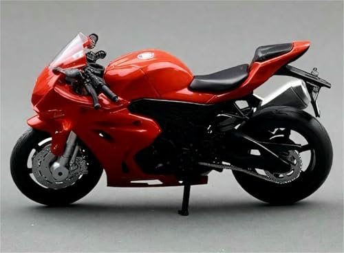 Leksaksmotorcykel Diecast-För modell 1:18 Samlingspresent till För Suzuki GSX-R1000 GSXR1000 GSX R1000(Black- Silver)