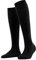FALKE Damen Kniestrümpfe Softmerino W Kh Wolle Baumwolle lang einfarbig 1 Paar, Schwarz Black 3009, 41-42