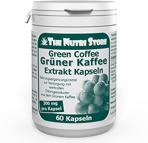 Grüner Kaffee Extrakt 300 mg Kapseln