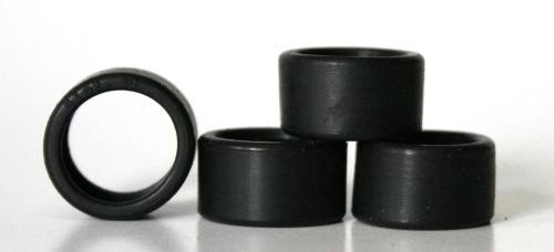 Reifen PRO Slick Classic, Vollgummi 14,2x8mm, Slot.it Slotcar SIPT19 (4 Stück)