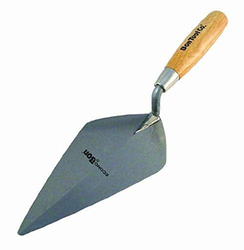 Bon 73-217 9-inch Narrow London Block Layer Trowel with Wood Handle