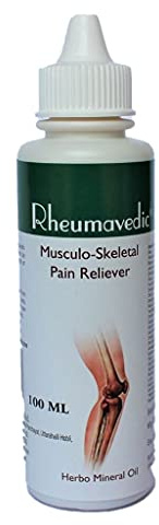 Rheumavedisches ayurvedisches Massageöl 100 ml-Flasche.