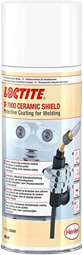LOCTITE SF 7900, keramische Schutzbeschichtung für das Schweißgerät, silikonfreies Spray schützt vor Schweißspritzern, bis zu 8 Stunden unterbrechungsfreies Schweißen, 12x400ml
