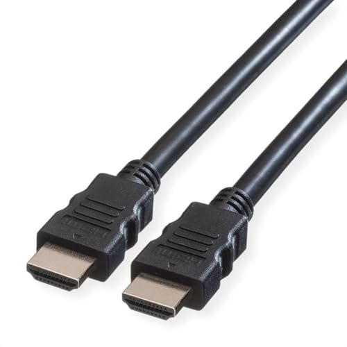 VALUE 8K HDMI Ultra HD Kabel mit Ethernet, ST/ST, schwarz, 1 m