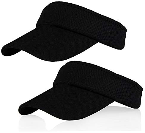Veatree Visiera Parasole Multicolore per Donne e Bambine, Spessa Fodera a Tesa Lunga, Cappelli Regolabili, Cappellini per Ciclismo, Pesca, Tennis, Corsa, Jogging e Altri Sport