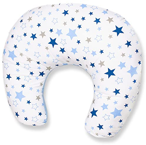 PaLulli PALLULI Stillkissen ergonomisch, Öko-Tex Standard 100, Milky Way (Milky Way)