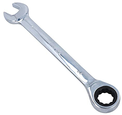 AB Tools 24mm Metric MM Combination Gear Ratchet Spanner Wrench 72 Teeth