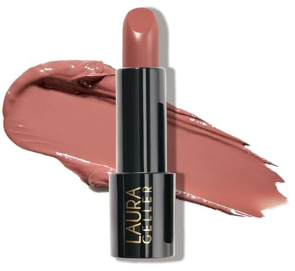 LAURA GELLER NEW YORK Modern Classic Lipstick - Novel Neutral - Ultra-Rich Color - Luxurious and Lightweight - Cream Finish