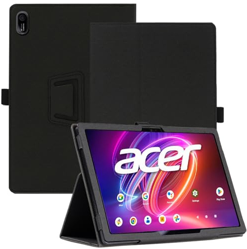 AKNICI Tablet Hülle für Acer Iconia Tab P10 (P10-21Q-83VZ) Tablet 10 Zoll,PU Leder Abdeckung Klappständer Case Cover Schutzhülle mit Handschlaufe Magnet für Acer Iconia Tab P10 P10-11-K5P5/P10-11-K68D