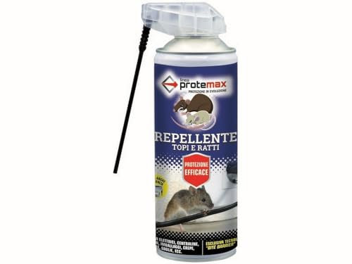 12PZ DISABITUANTE REPELLENTE SPRAY TOPI E RATTI ml. 400