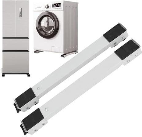 2 Pezzi Rulli per Apparecchi Pesanti, Carrello Estensibile per Mobili con Dispositivo di Scorrimento per Apparecchi per Spostare La Lavatrice del Frigorifero