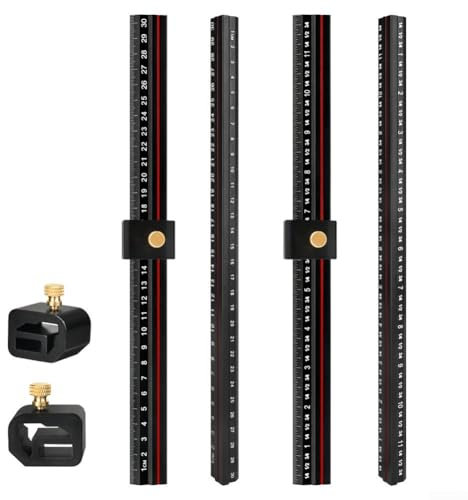 Jauge de marquage en alliage d'aluminium de type L pour une performance fiable dans la mesure de la profondeur et le dessin au trait (métrique)