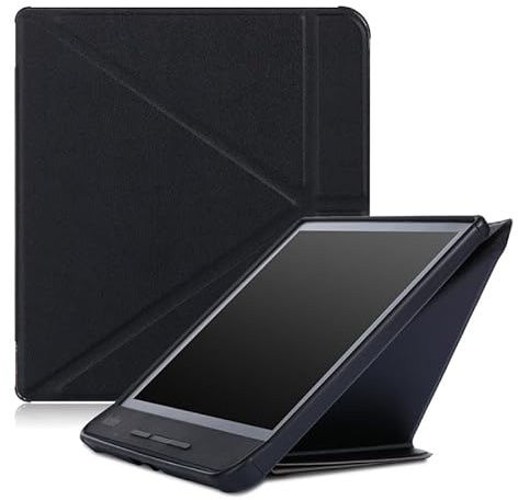 E-Reader Cover for Kobo Forma N782 8 inch (2018 Release Version),Ultra Slim Lightweight with Auto Sleep/Wake Up Function Folio Leather Case for KOBO Forma 2018 8 E-Book (Black)