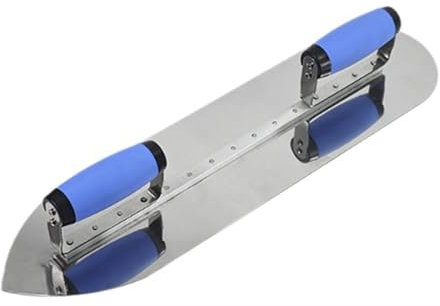 TAIZhiChen Cazzuola per Intonaco, Cazzuola a Doppio Manico per Muratura per Stuccatura di Fughe, 20in Round Pointed