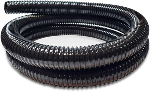 Biling Anti Kink Corrugated Hose Pipe, Aquatic fishpond Filter, Pump or Waterfall Flexible Reinforced Hose Pipe for Pond hydroponics, Drainage Hose for Pools - 3 Metre, 25mm (1) Internal Diameter