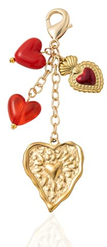 Xanthelle Anhänger, Bag Charms Gold, Taschenanhänger Damen, Bag Charm Anhänger Tasche, Schlüsselanhänger Accessoires, Taschen Charms, Taschenschmuck Elegant