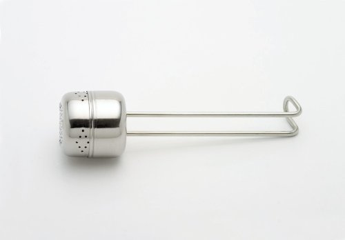 Weis Karl CIE. GmbH infusor de té Pinzas, diámetro de 8 cm, Acero Inoxidable, Plata, 19 x 8 x 8 cm
