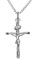 Collier et Pendentif Croix en Argent Massif pour Enfants avec Chaîne en Argent de 45cm & écrin
