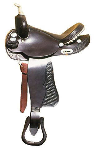 Crates Westernsattel Barrel Racer Dunkelbraun 15