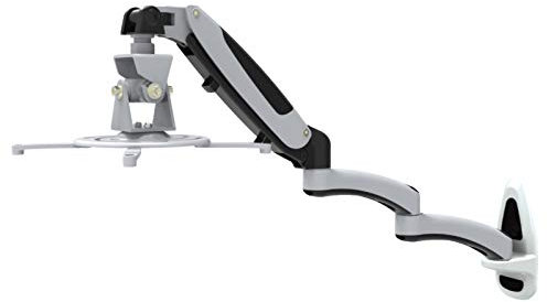 HFTEK - Support mural universel pour vidéoprojecteurs et projecteurs - Inclinable - Orientable (GP12XW)