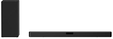 LG SN5Y 2.1 ch 400W High Res Audio Sound Bar with DTS Virtual:X, Black (Renewed)
