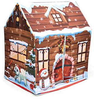 Spielzelt Kinder Tun Spielhaus Weihnachtshaus Drinnen Und Drau?en für Kinder Faltbare Pop-Up-Star Spielzelt