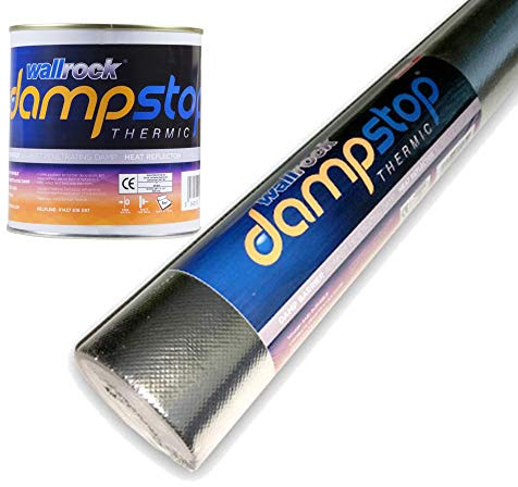 Wallrock Dampstop Thermic Roll & Wallrock Dampstop Thermic Adhesive 1kg