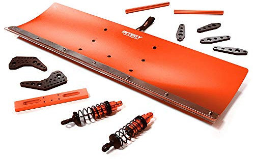 Kit chasse-neige usiné CNC en alliage pour camion Traxxas 1/10 Maxx 4S