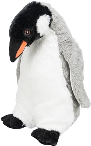 Trixie Hundespielzeug Pinguin-Plüschtier Erin – 28 cm, schwarz/weiß | Kuscheliger Spielgefährte aus weichem Plüsch – zum Schmusen, Tragen und Spielen für Welpen und erwachsene Hunde