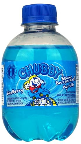 Chubby Blueberry Flavoured Soft Drink 250ml (Pack of 24)