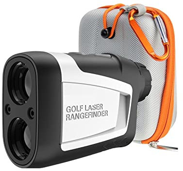 Samnuerly Equipo topográfico, telémetro láser de Golf de 600M Yd, telémetro de minigolf, medidor de Distancia láser Deportivo, telémetro de Golf