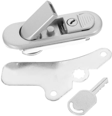 jojofuny 1pièce Serrure Électrique Pour Armoire Serrure De Porte Pour Boîte De Distribution Facile à Installer Avec Clé Pour Utilisation Armoires Électriques Et Enclos Électroniques